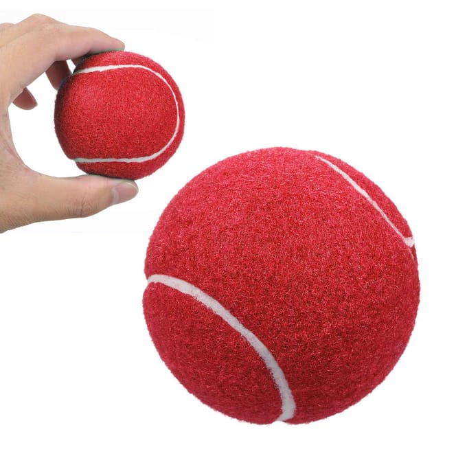 12 pakjes drukmatching- en trainingstennisballen rood