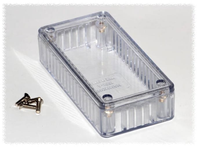 Hammond Electronics 1591ATCL Universele behuizing 100 x 50 x 25 Polycarbonaat Natuur 1 stuk(s)