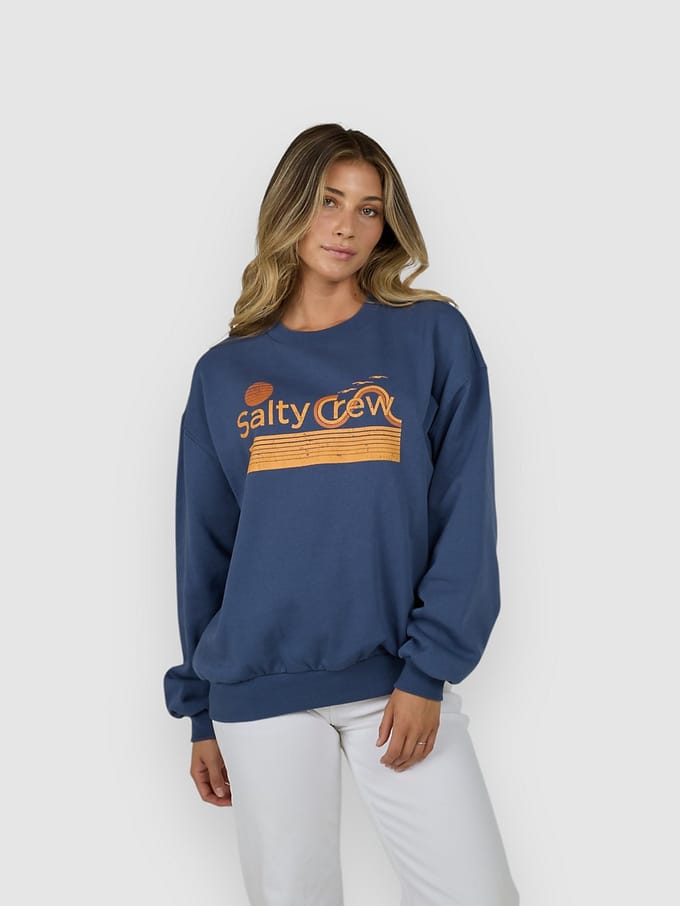 Salty Crew Sunny Side Crew Sweater blauw