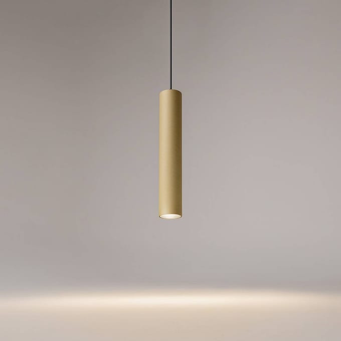 Maytoni Hanglamp ARTISAN, mat goud, Ø 5,4 cm, metaal, GU10