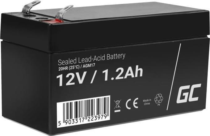 Green Cell - UPS battery - Sealed Lead Acid (SLA) - 1.2 Ah