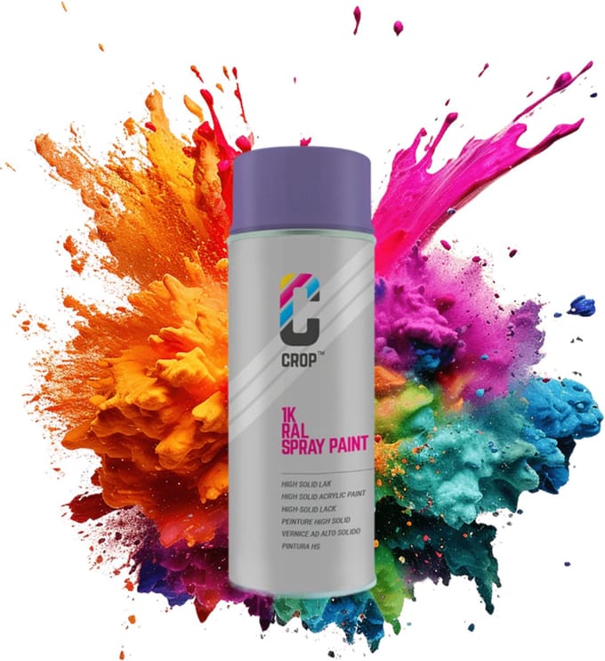 CROP RAL 4005 Mat Blauwlilla spuitbus 400ml