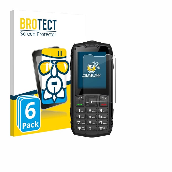 Screenprotector 6 Stuks voor Hammer Rock Beschermglas transparant