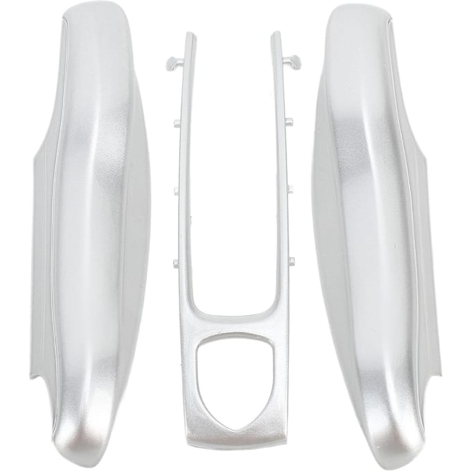 Auto Smart Sleutel Hoes Case Keyless Entry Afstandsbediening Sleutelhanger Beschermer Shell voor Panamera Cayenne 911 wit