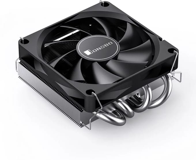 Jonsbo HP-400SBK - Koeler voor processor 20.2 - 34 dBA - 4-pin PWM - zwart
