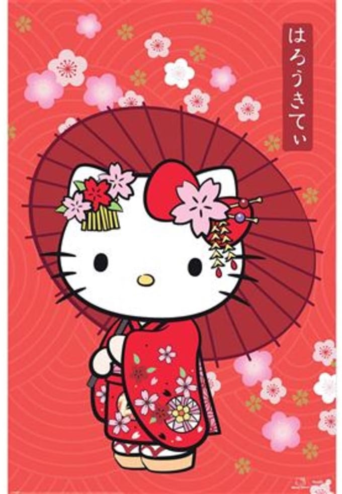Poster Hello Kitty - Japanese Style 61x91,5cm