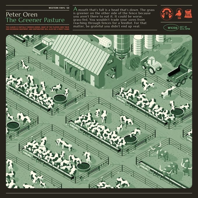 Peter Oren - The Greener Pasture (LP) (Coloured Vinyl) (Limited Edition)