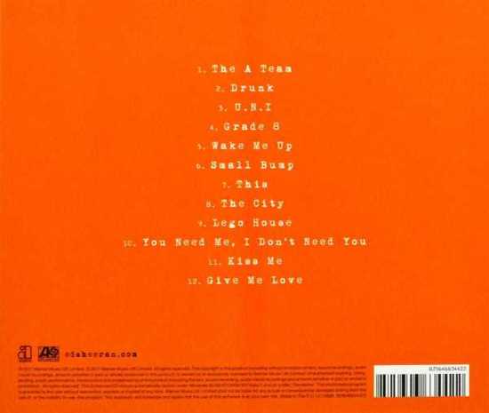 Ed Sheeran CD - + - voor Geen - standaard