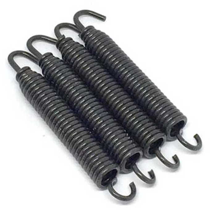 Drc Pro 90 Mm Uitlaatveer 4 Eenheden Zwart