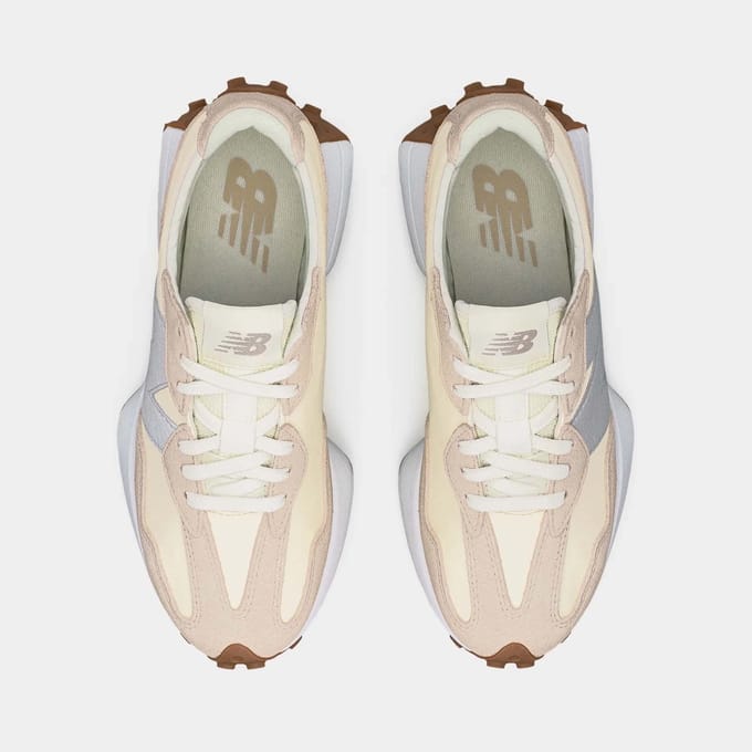 New Balance W327 Dames Sneakers - Angora