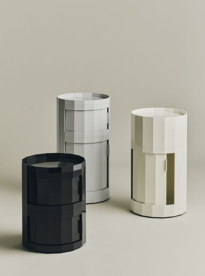 HAY Facet Cabinet - misty grey - 110