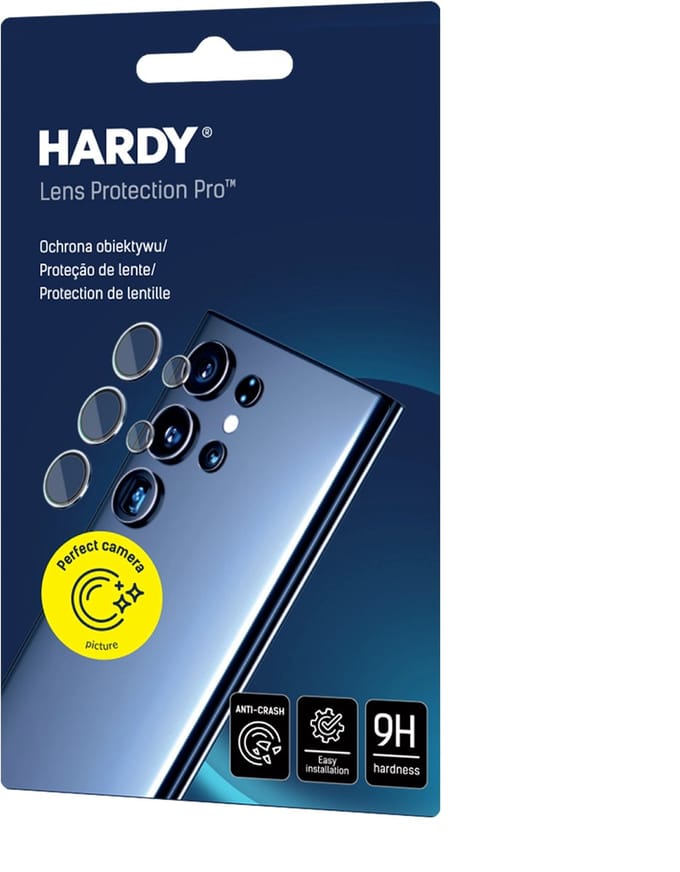Beschermfolie Achtercamera 3MK Hardy Protection Pro voor Apple iPhone 17 Pro Max / 17 Pro, Gehard Glas, Oranje