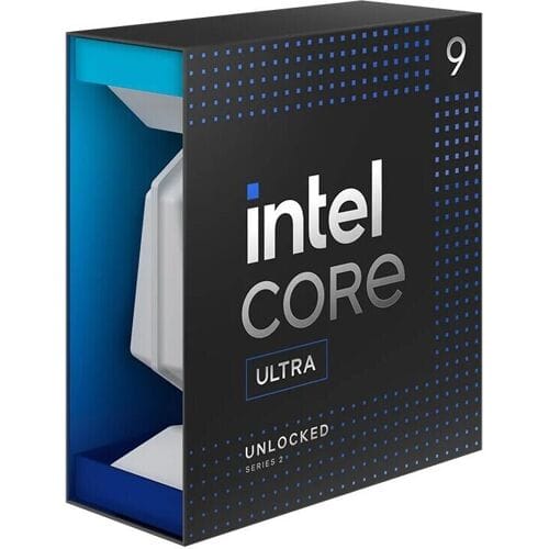 Intel Core Ultra 9 285K Arrow Lake-S CPU - 24 kernen - 3.7 GHz - Intel LGA1851 - Intel Boxed (zonder koeler)
