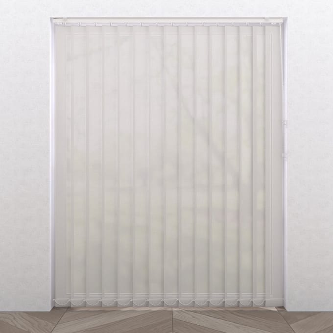 Lamellen set Easy Screen - Transparant - White - 40 x 260 - 5 lamellen