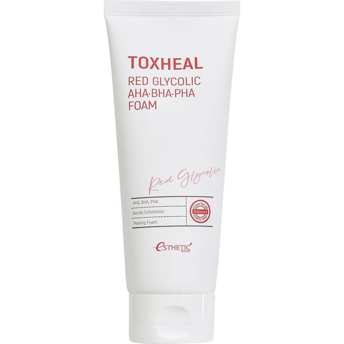 ESTHETIC HOUSE Toxheal Rode Glycolzuur AHA BHA PHA Schuim (150 ml) white