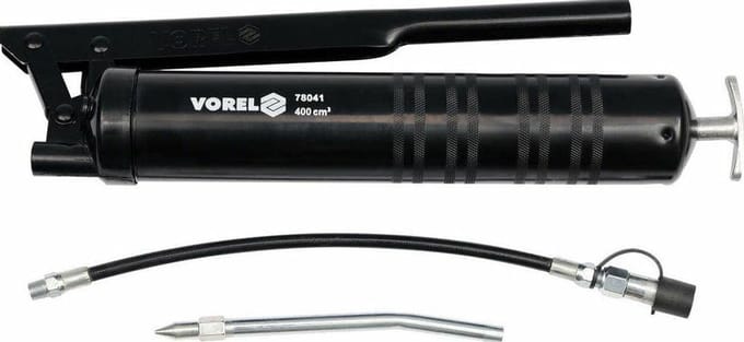 Vorel 78041 - Handmatige Vetspuit - 400 ml - Ergonomisch - Metaal