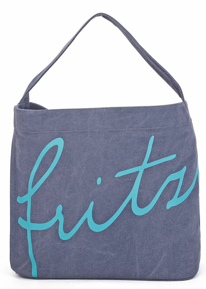 Fritzi aus Preußen Schoudertas Canvas Easy03 Shoulder Bag Blue Donkerblauw