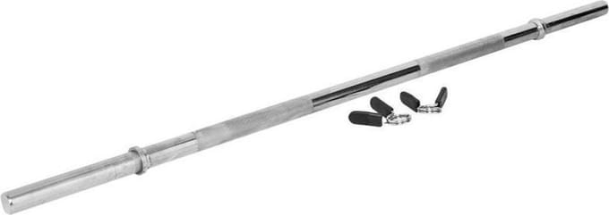 Gorilla Sports Halterstang - 120 cm - 30/31 mm - Veersluiting