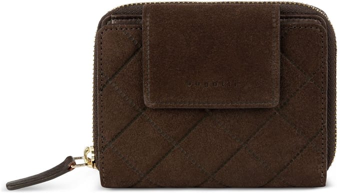 bugatti portemonnee Fabia Ladies Zip Wallet Brown donkerbruin