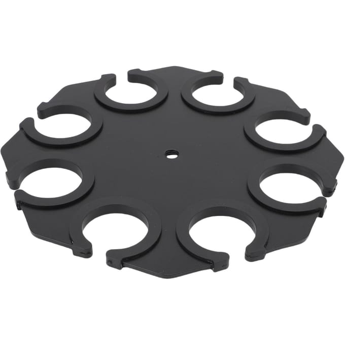 Multi Microfoonhouder 8 Sleuven Meerdere Microfoon Organizer Standaard voor Bedrade en Draadloze Microfoons 38 black