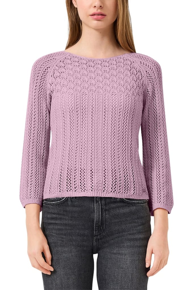 s.Oliver -qs Pullover Pink Maat: M | Sweaters Outlet | Dames | Roze