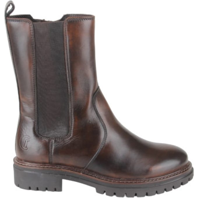 Ti Comos 2540001-300 dames enkellaarzen sportief maat 42 bruin