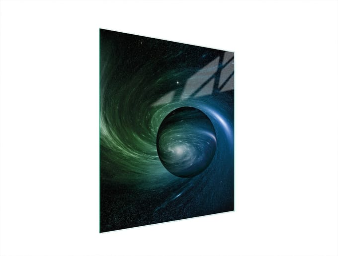 TMK ArtDeko Kosmos Serie - Snijplank - 45x52 cm - Gehard Glas