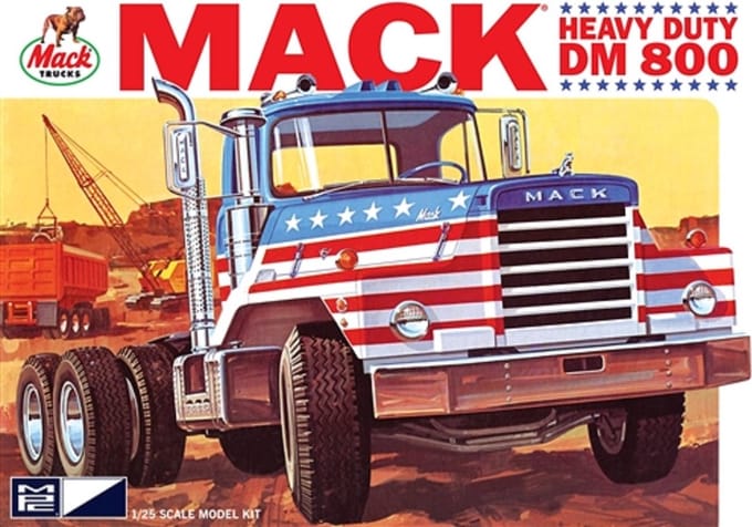 AMT Modelbouwpakket Landbouwvoertuigen - MPC 0899 Mack DM800 Semi Tractor - Truck Plastic - 1:25 - Modelbouw