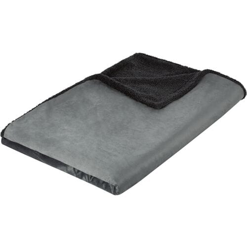 LIVARNO HOME Teddy fleecedeken 150 x 200 cm (Grijs)