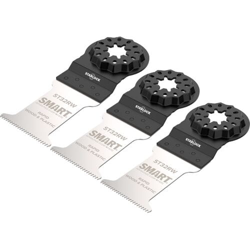SMART Starlock precisie invalzaagblad hout 32x42mm (3 Stuks)