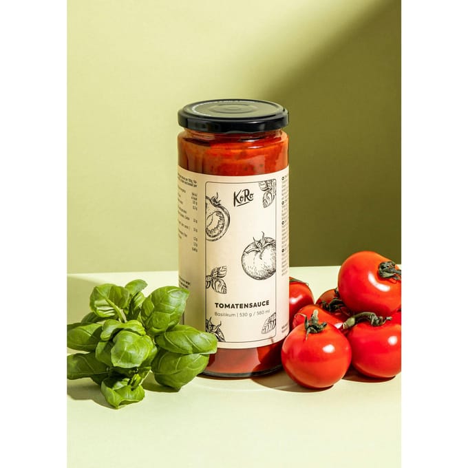 Tomatensaus met basilicum 530 g