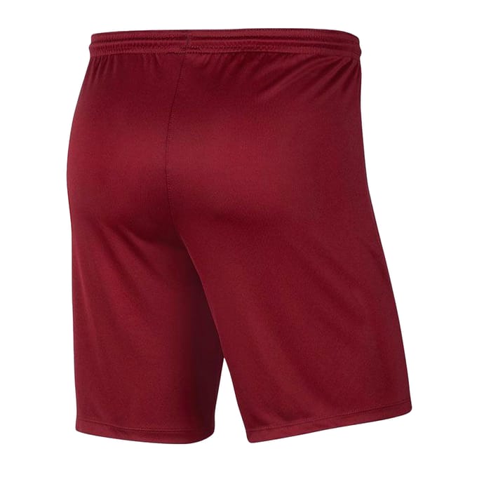 Nike Heren Dry Park III Korte Broek (Donkerrood)