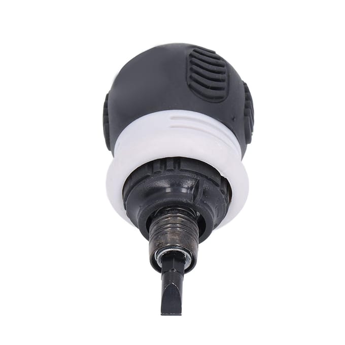 Ratel Schroevendraaier Mini Magnetisch Kruiskop Sleuf 2 in 1 Chroom Vanadium Staal Hardware Grijs white