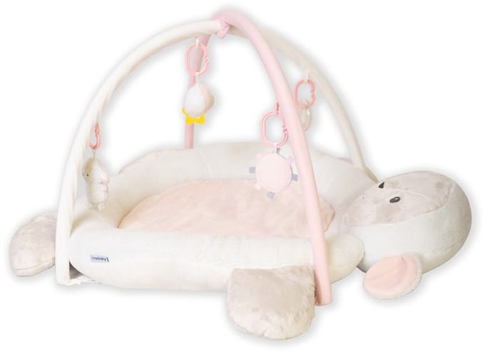 New Baby pluche speelkleed schaap 80cm - Speeldeken