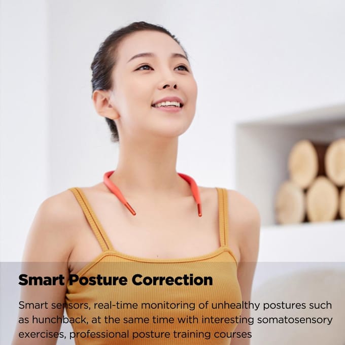 Hipee-houdingstrainer en -corrector Slim houdingscorrectie-apparaat Real-time wetenschappelijke terug zwart