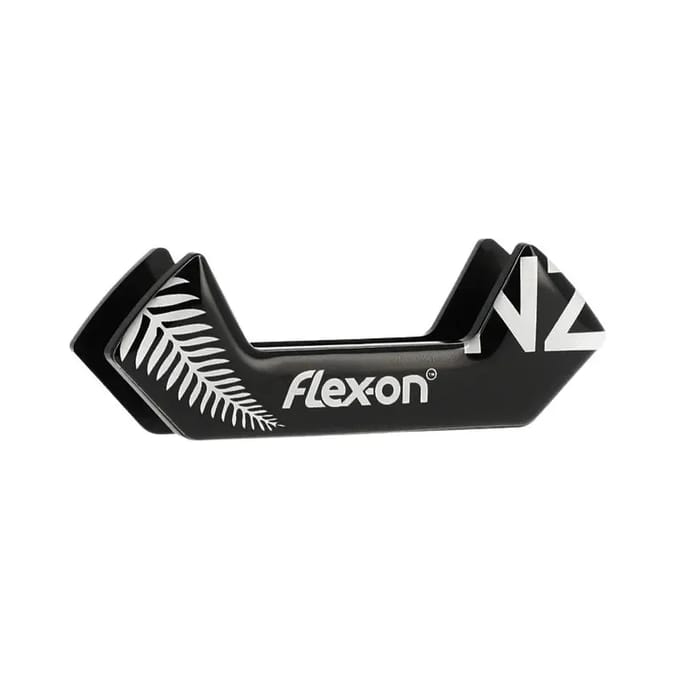 Stijgbeugel stickers Flex-On Safe On All Black