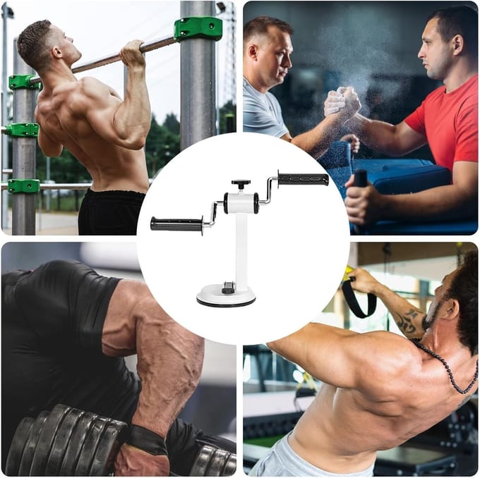 Arm Trainer - Fiets Arm Trainer - Spierversterking - Anti-slip Basis - 41 x 21.5 cm - null
