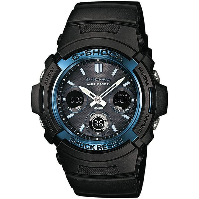 Casio G-Shock AWG-M100A-1AER Herenhorloge 46,4 mm - Zwart