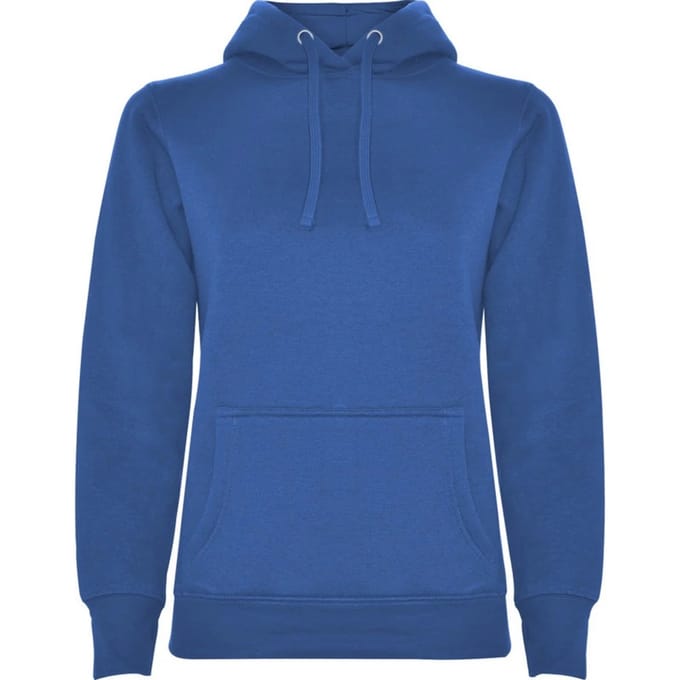 Roly Dames/Dames Urban Hooded Polycotton Sweatshirt (Koningsblauw)