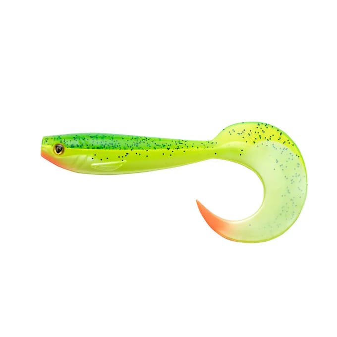 Zacht kunstaas Fox Rage Pro Grub UV Lemontiger