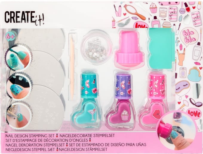 CREATE IT! Beauty Nail Decoration Stamp Set