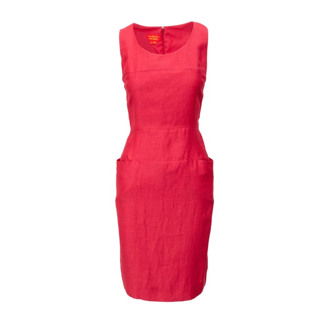 Vivienne Westwood Red Label Linnen Jurk - '00s
