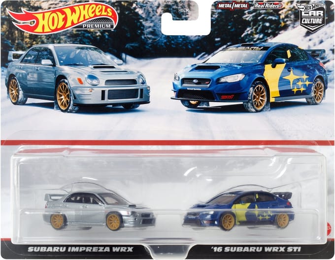 Hot Wheels Premium 2 Pack - HBL96 - '96 Nissan 180SX Type X & Nissa Voertuigen