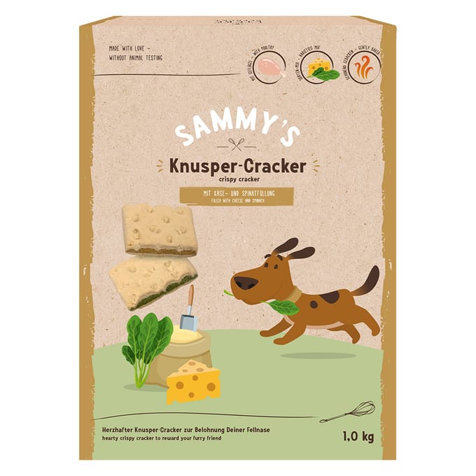 Sammy's Krokante Crackers  - 5 x 1 kg