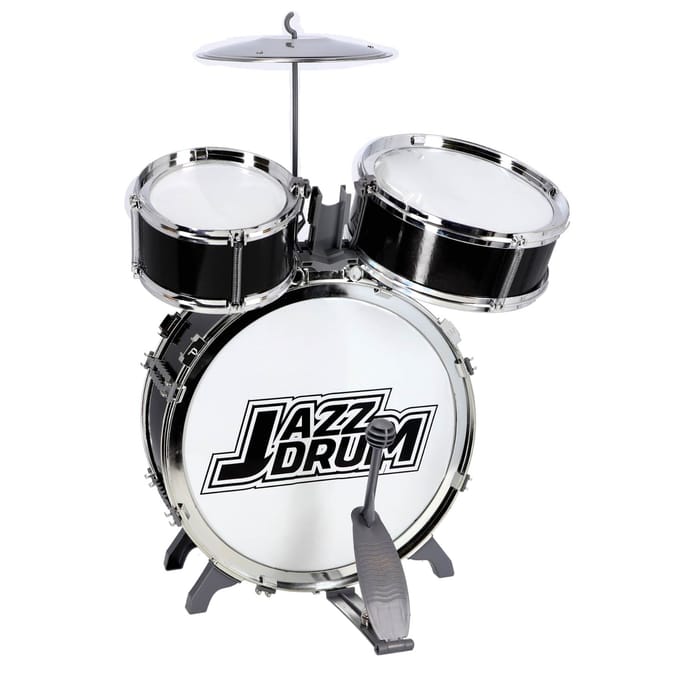 Top1Toys Drumstel met stoel rock music