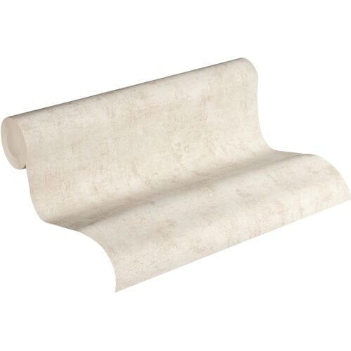 AS CRÉATION Vliesbehang 10,05 m x 53 cm (Beige crème, 10,05 x 0,53 m)