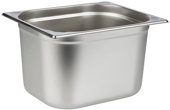 APS Gastronormbak - GN Bak - RVS - 26,5 x 32,5 cm - 11,65 Liter - Vaatwasserbestendig