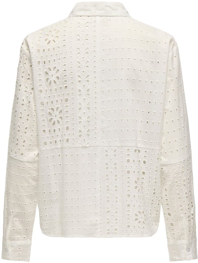 JDY - JDYMISO L/S ANGLAISE SHIRT WVN EXP - Dames - Blouses