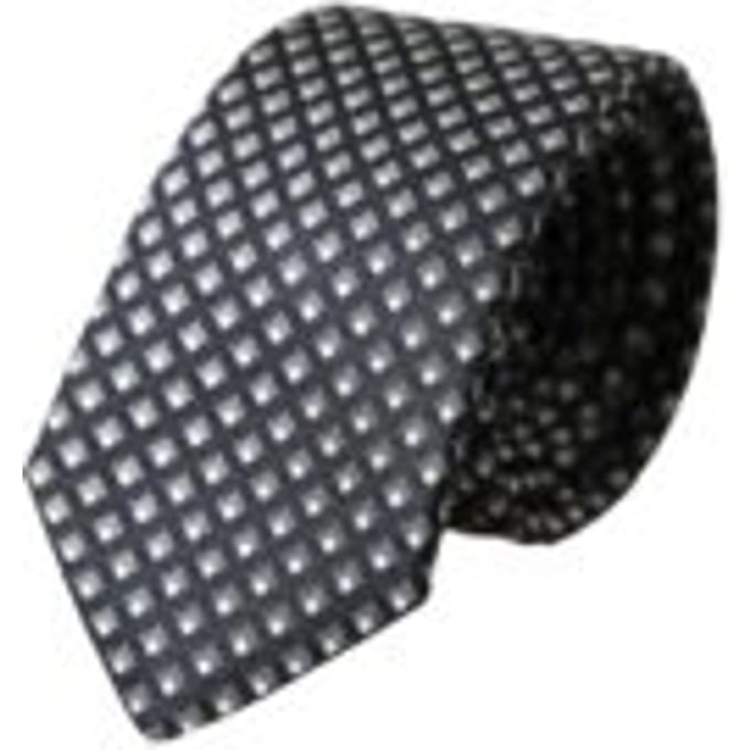 Geometrisch Patroon Zijde Stropdas