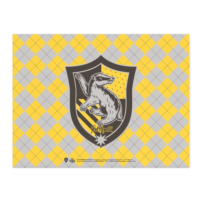 Harry Potter Hufflepuff House Chopping Board